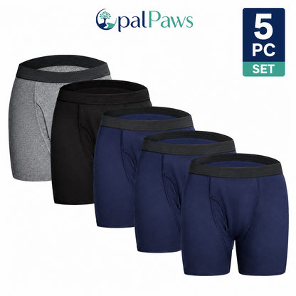 🔥🔥Top Quality|Opalpaws Men’s Washable Incontinence Boxer Briefs