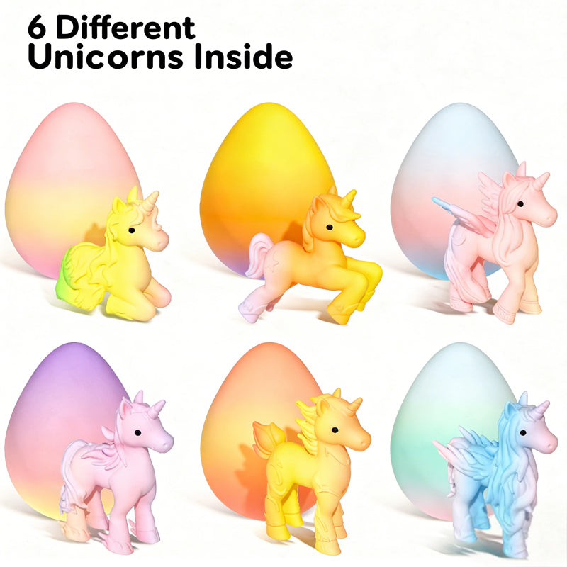 🔥Easter Hot Sellers-🦄6 Pack Hatching Growing  Eggs Rainbow Colorful Eggs🥚