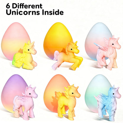🔥Easter Hot Sellers-🦄6 Pack Hatching Growing  Eggs Rainbow Colorful Eggs🥚