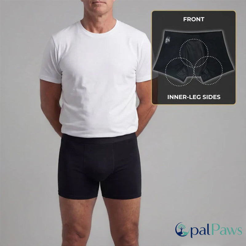 🔥🔥Top Quality|Opalpaws Men’s Washable Incontinence Boxer Briefs