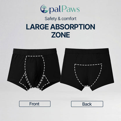 🔥🔥Top Quality|Opalpaws Men’s Washable Incontinence Boxer Briefs