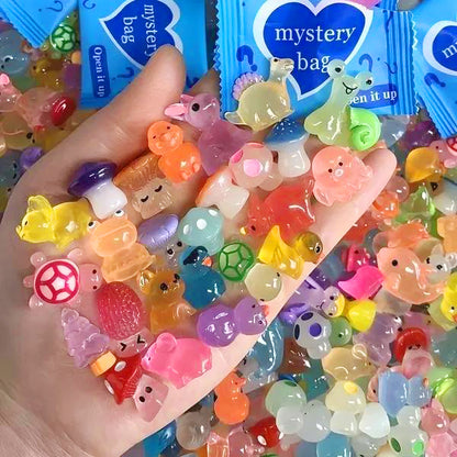 🐰🔥 2026 Easter Sale 75% OFF | Mini Glow in The Dark Animal Resin Mystery Bag (Multi-Style), 50/100pc